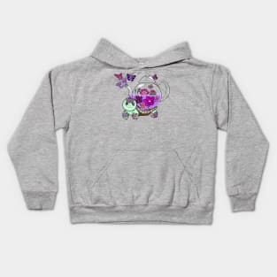 Spill the Tea Turtle Kids Hoodie